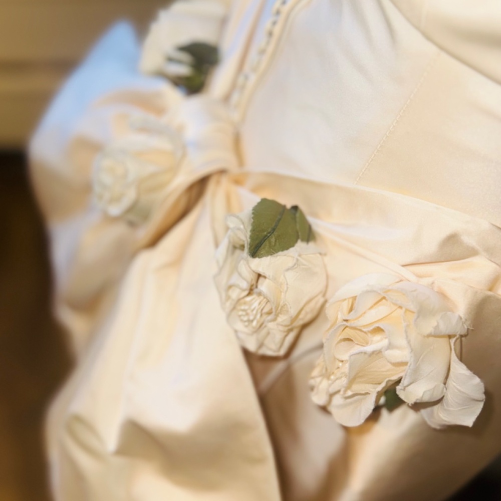 Vintage 1992 Christian Dior Wedding Gown - Picture 6 of 14